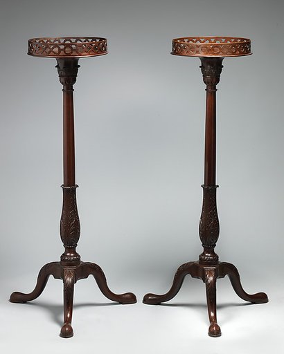 Pair of candlestands