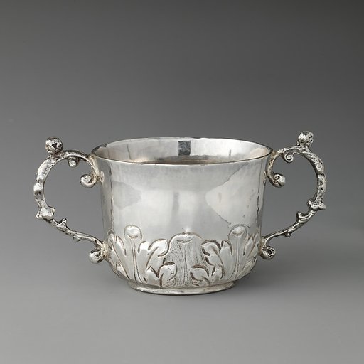Miniature child's caudle cup