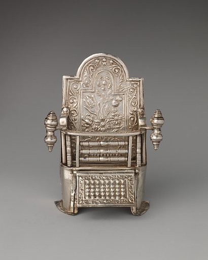 Miniature fireback (part of a set)