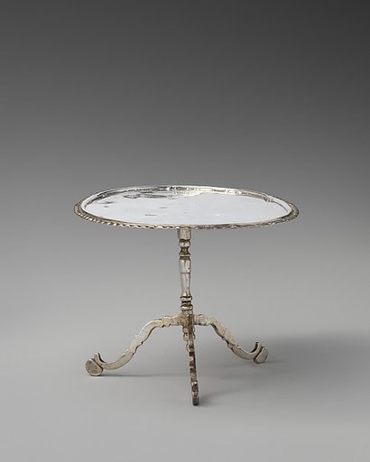 Miniature tilt-top table