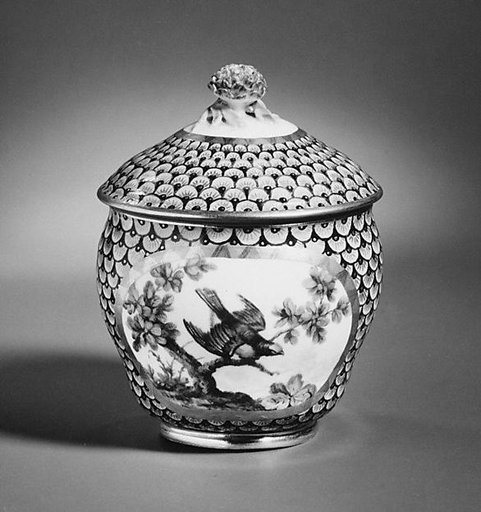 Sugar bowl (pot à sucre Hebert) (part of a service)
