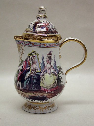 Milk jug with cover