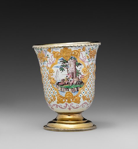 Beaker (one of a pair)