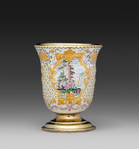 Beaker (one of a pair)