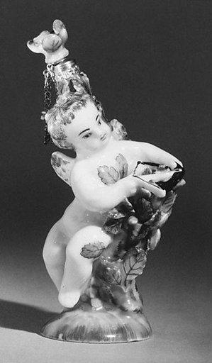 Cupid with bow and arrow