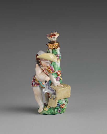 Cupid with dog