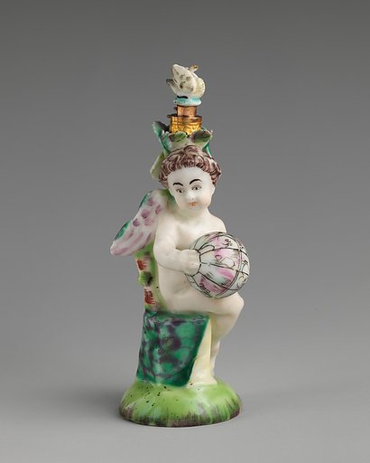 Cupid with globe