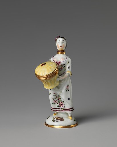 Lady with basket