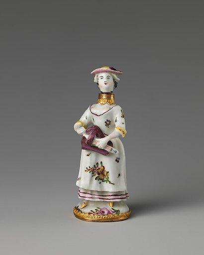 Lady with hurdy-gurdy