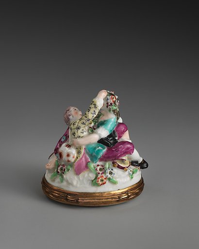 Amorous shepherds in a group