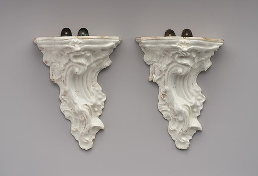Pair of wall brackets
