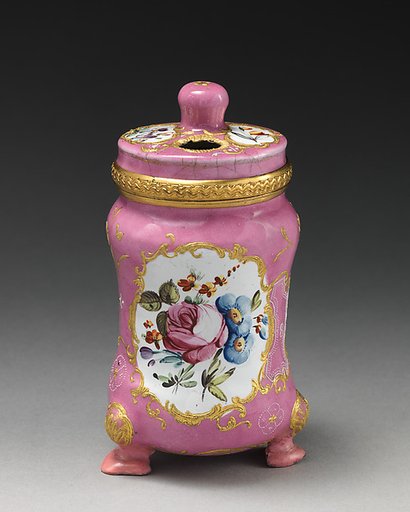 Mustard pot with cover