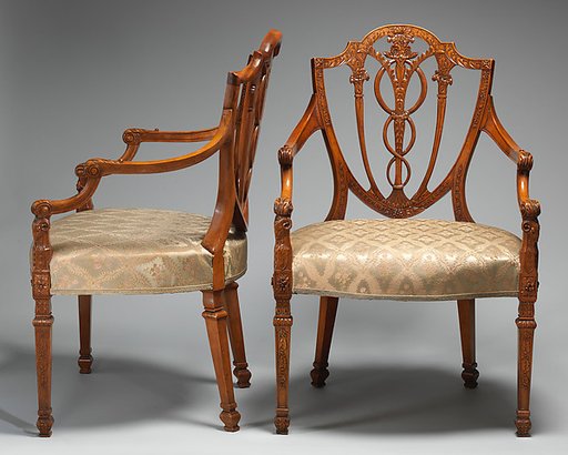 Pair of armchairs