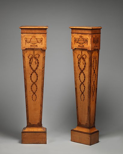 Pair of pedestals