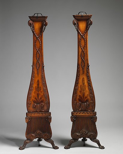Pair of pedestals