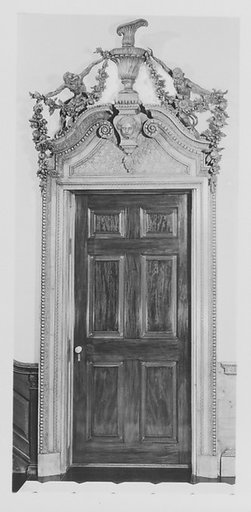 Doorcase for the Great Drawing Room of Norfolk House, Saint James's Square, London