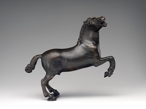 Rearing horse