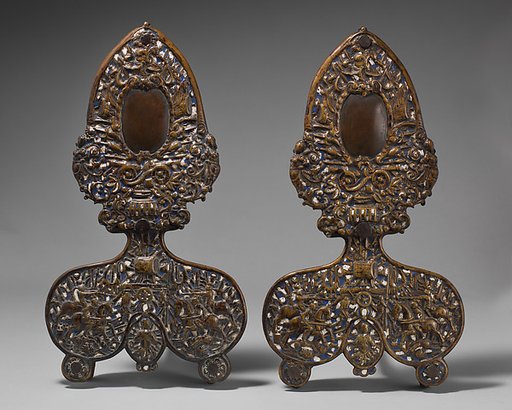 Pair of andirons