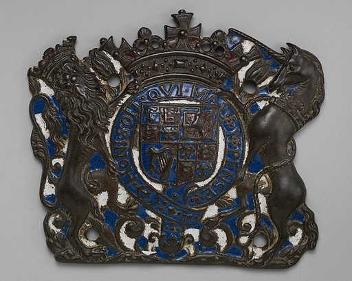 Armorial plaque of Charles II