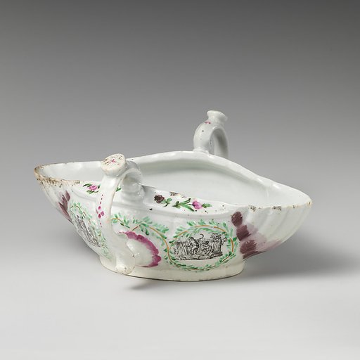 Double-handle sauceboat