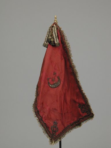 Banner with staff