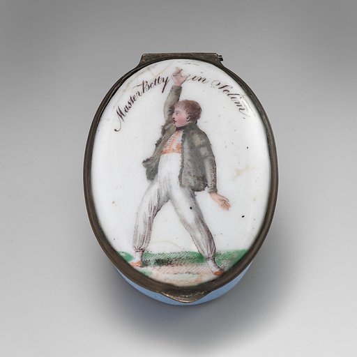 Patch box depicting Master Betty