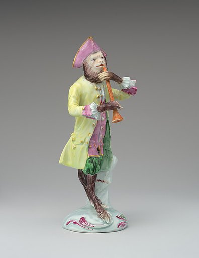 Monkey musician (part of a set)