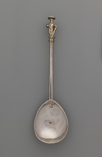 Apostle spoon: St. Simon Zelotes