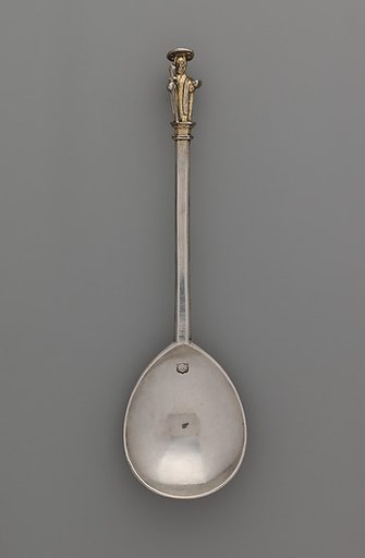 Apostle spoon: St. Thomas