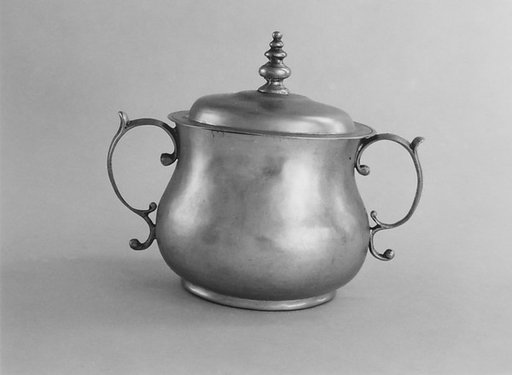 Two-handled cup with cover