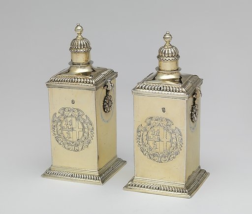 Pair of perfume bottles