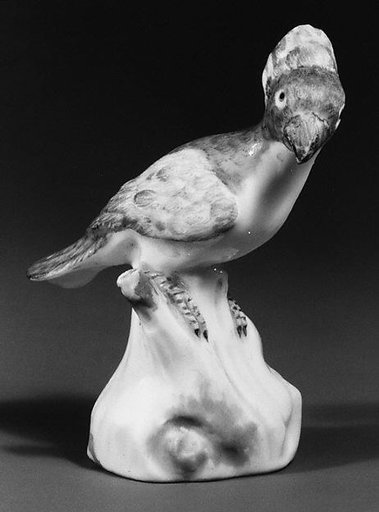 Miniature figure of a cockatoo