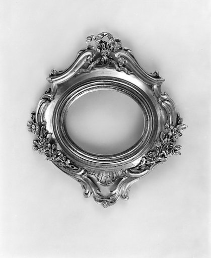 Miniature oval frame