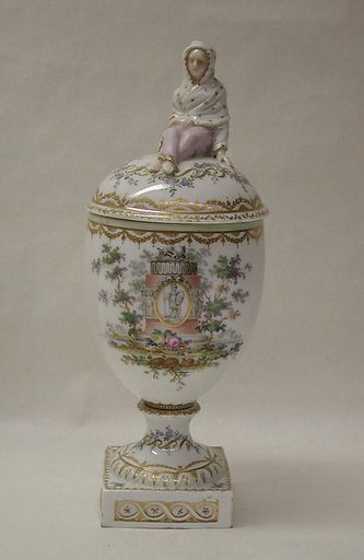 Vase with cover