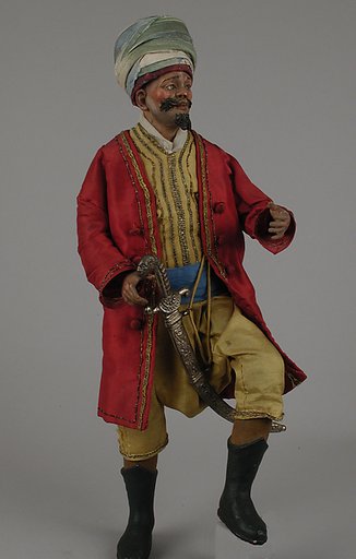 Man with turban hat