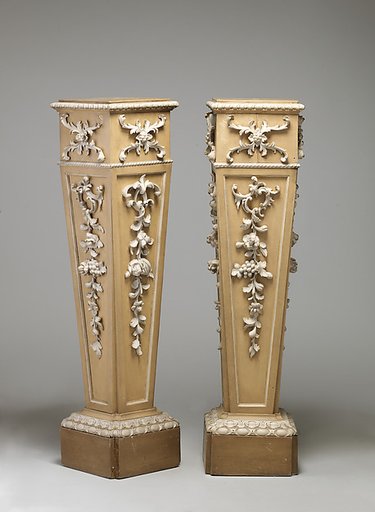 Pair of pedestals