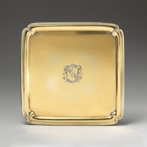 Salver (one of a pair)