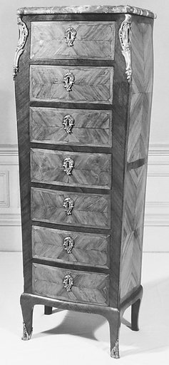 Chest (chiffonier) (one of a pair)