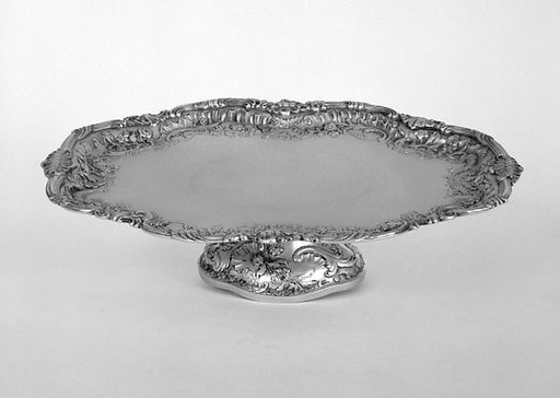 Oval salver