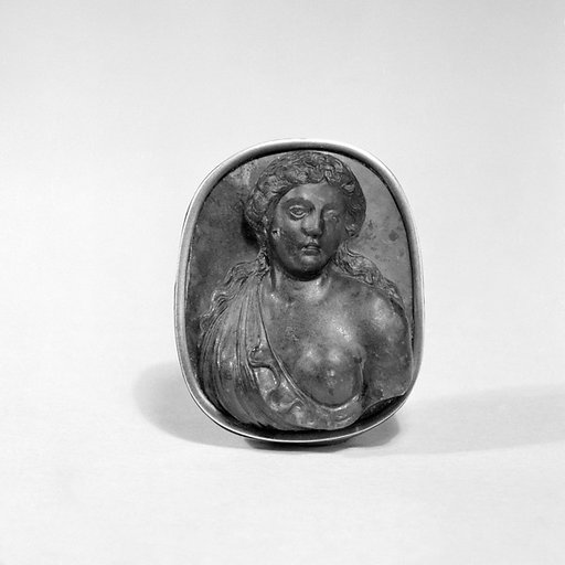 Female bust portrait