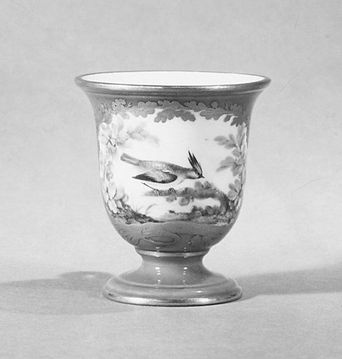 Ice cream cup (tasse à glace) (one of a pair) (part of a service)