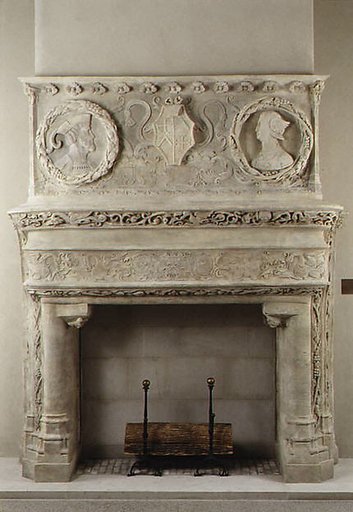 Mantelpiece from the château at Omerville