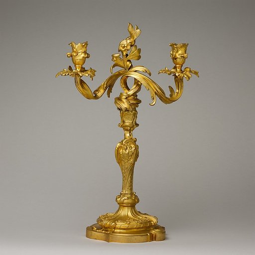 Pair of two-light candelabra