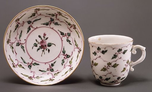 Cup and saucer