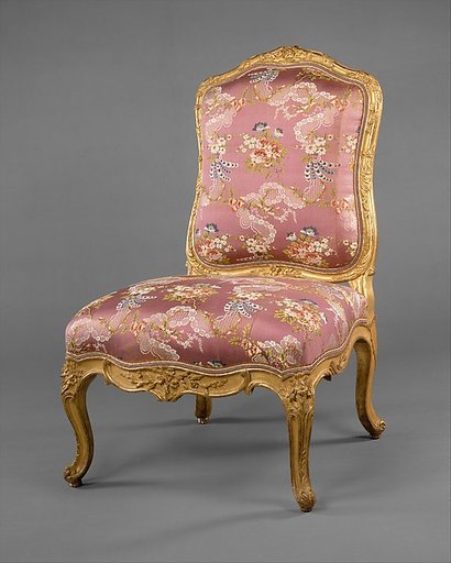Pair of side chairs (chaises à la reine)