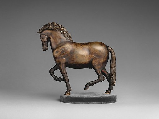 Trotting horse