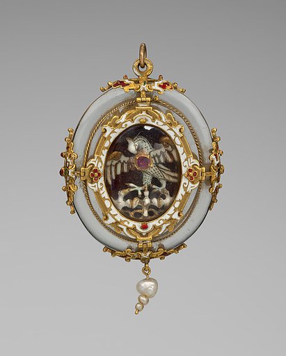 Pendant with a Pelican in Her Piety