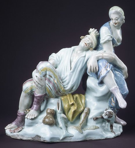 Fisherman and companion