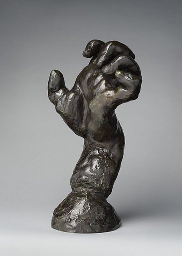 The Clenched Left Hand (Study for Hand of Pierre de Wiessant)