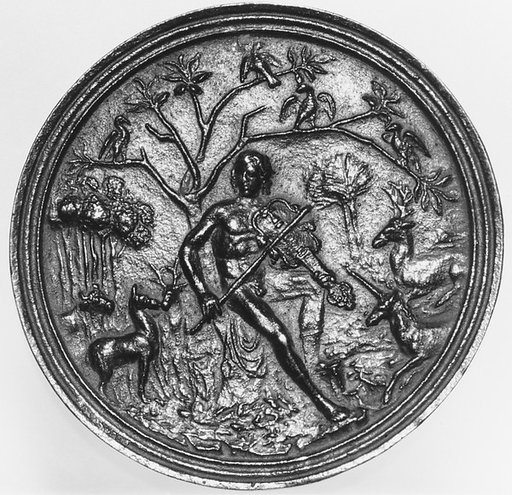 Orpheus Playing to the Animals